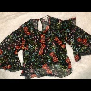 Miley and Molly floral blouse